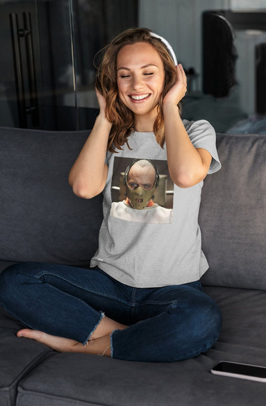 Bluzka damska z naszywką Hannibal Lecter