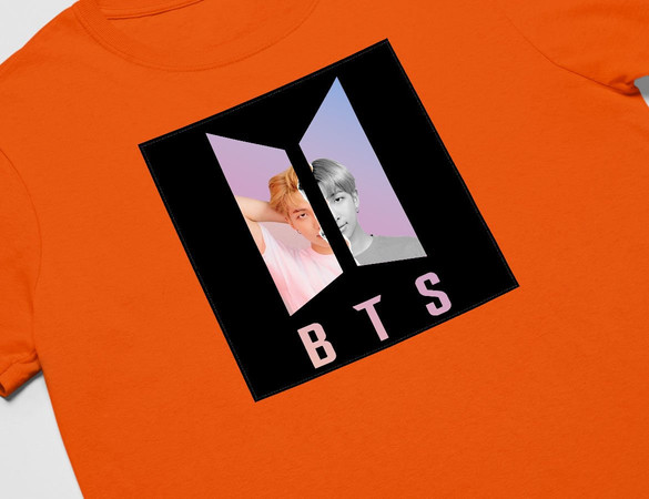 Koszulka z naszywką BTS RM