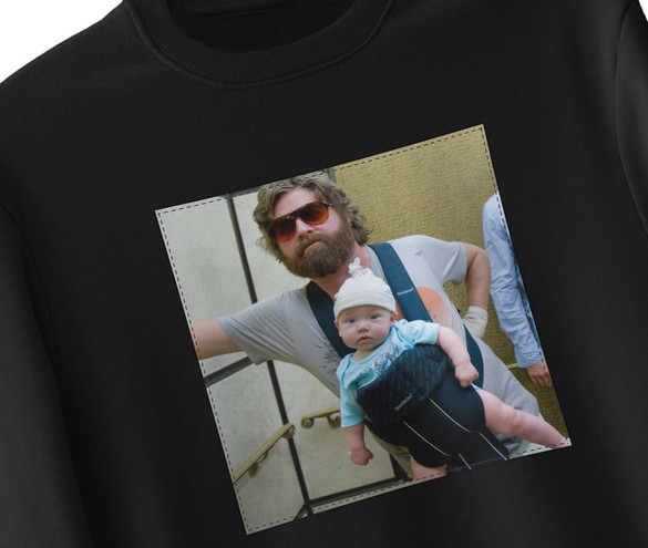 Bluza z naszywką Kac Vegas Alan&Baby