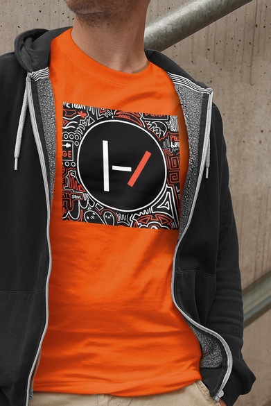 Koszulka z naszywką Twenty One Pilots 05