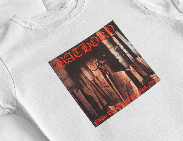 Bluzka damska z naszywką BATHORY 02