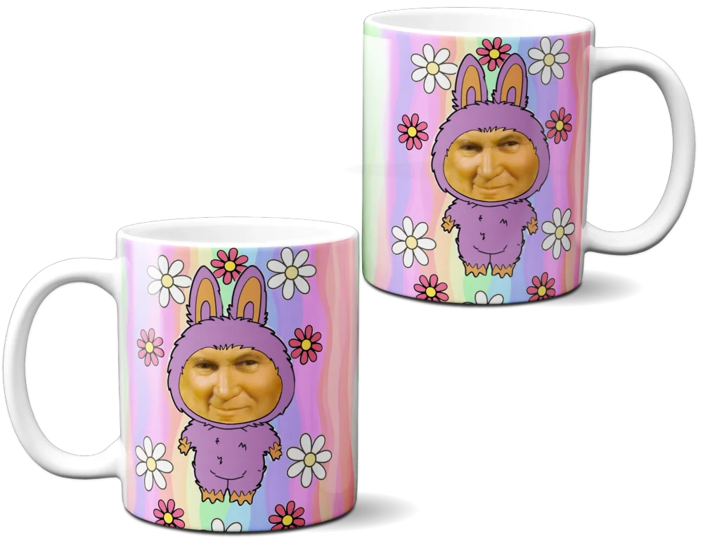 Kubek lapapa kolorowy JP2 bubu dodaj napis