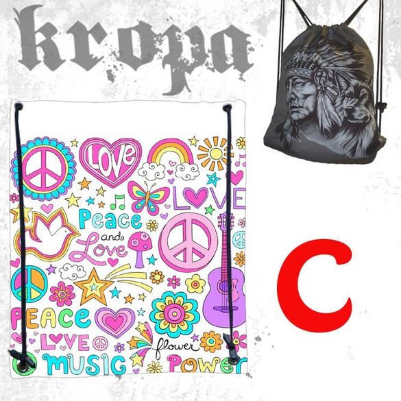 Worek płócienny PACYFA PEACE