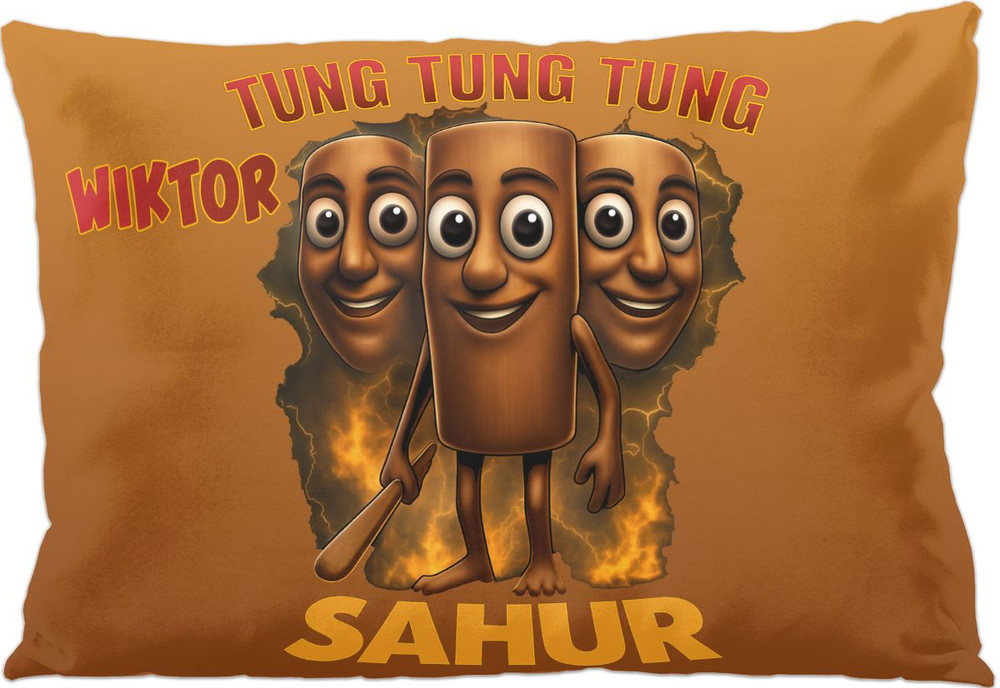 Poduszka Italian Brainrot Tung Tung Tung Sahur