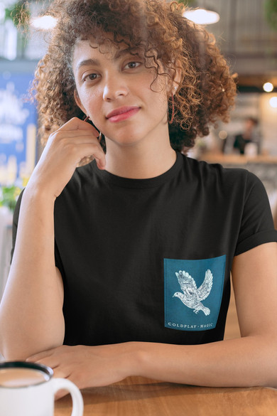 Koszulka z kieszonką Coldplay