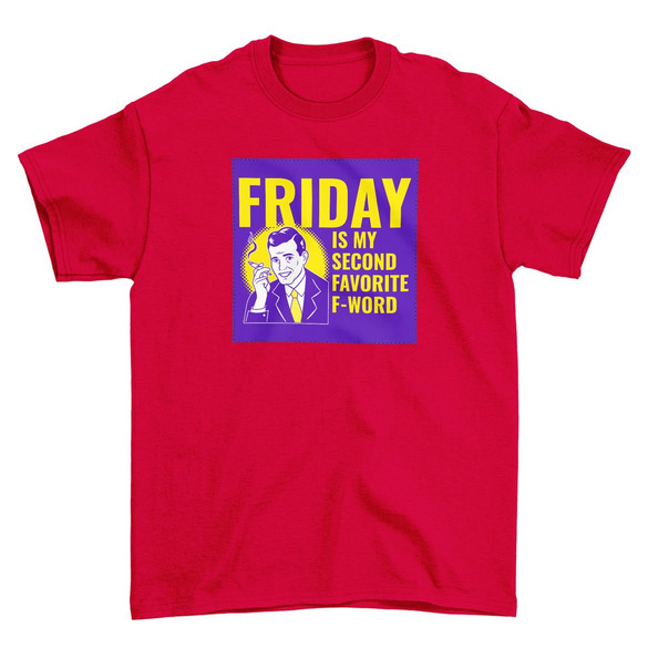 Koszulka z naszywką Friday – man