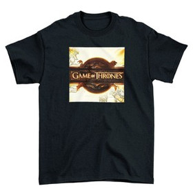 Koszulka z naszywką Game of Thrones logo