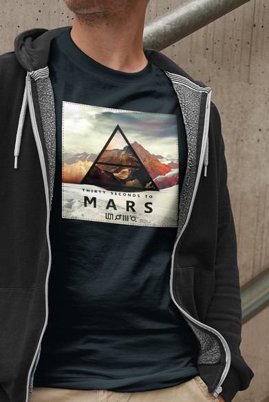 Koszulka z naszywką 30 Seconds To Mars 4