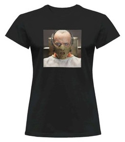 Bluzka damska z naszywką Hannibal Lecter