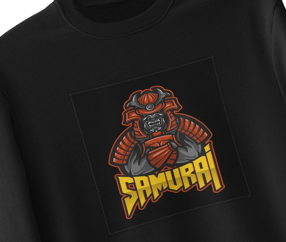 Bluza z naszywką SAMURAJ