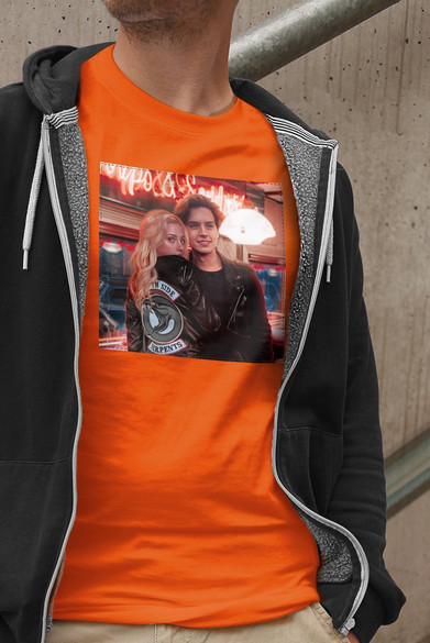 Koszulka z naszywką Riverdale Couple