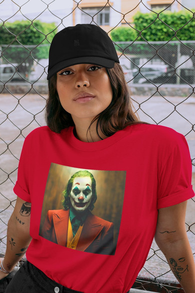 Koszulka z naszywką Joker Lift Scene