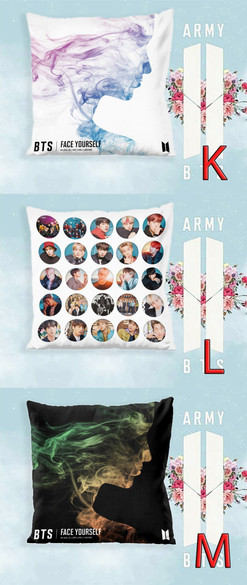 Poduszka BTS DUŻO WZORÓW 40x40