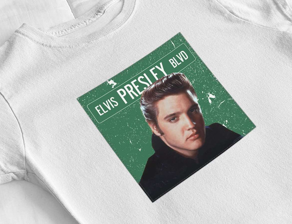 Bluzka damska z naszywką Elvis Presley 03