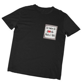 Koszulka z kieszonką SEX LOVE N' ROCK ROLL
