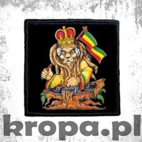 Naszywka RASTA LION 06