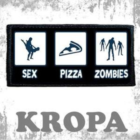Naszywka Sex, Pizza & Zombies