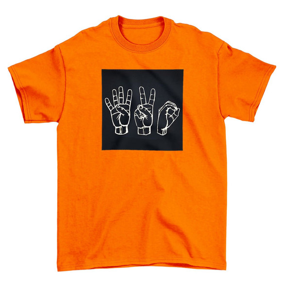 Koszulka z naszywką 420 HANDS