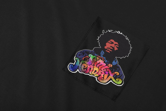 Koszulka z kieszonką JIMI HENDRIX