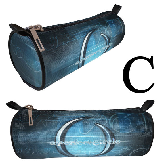 A PERFECT CIRCLE Piórnik szkolny tuba WZORY