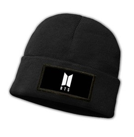 Czapka zimowa z naszywką BTS K-POP LOGO 04