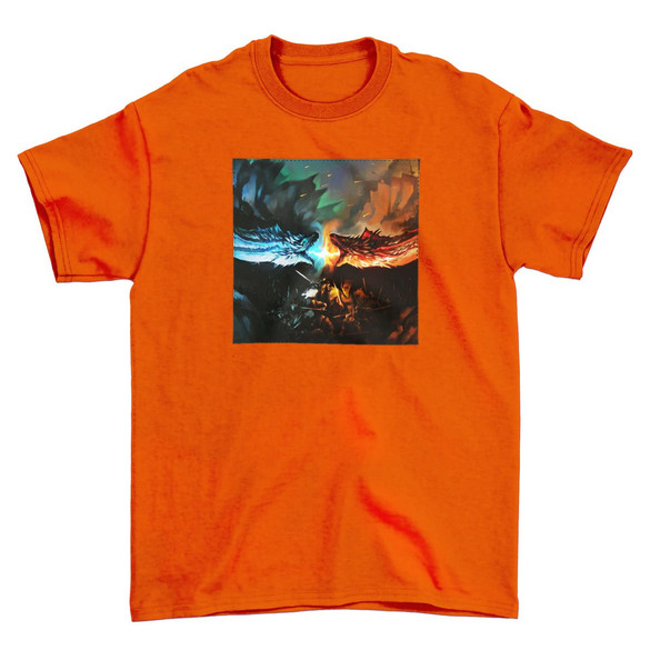 Koszulka z naszywką Game of Thrones dragon