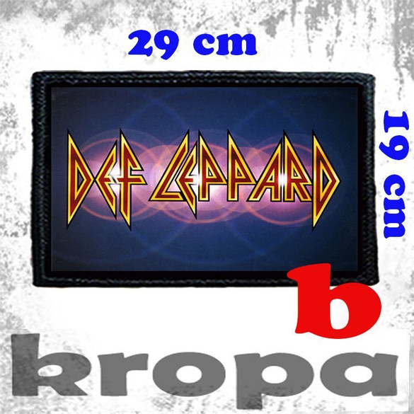 Naszywka duża na ubranie DEF LEPPARD