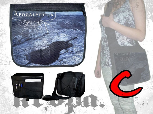 Torba szkolna na ramię APOCALYPTICA