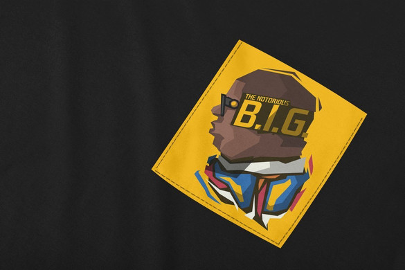 Koszulka z kieszonką NOTORIUS B.I.G. 01