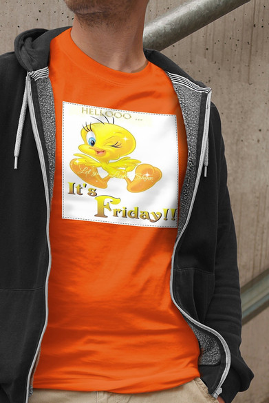 Koszulka z naszywką  It's Friday !!