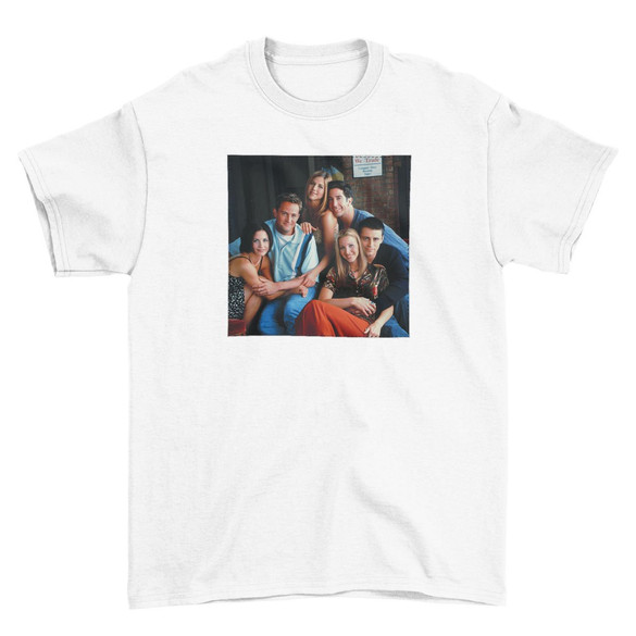 Koszulka z naszywką Friends squad 2