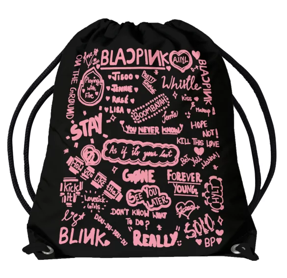 Worek BlackPink iconic words