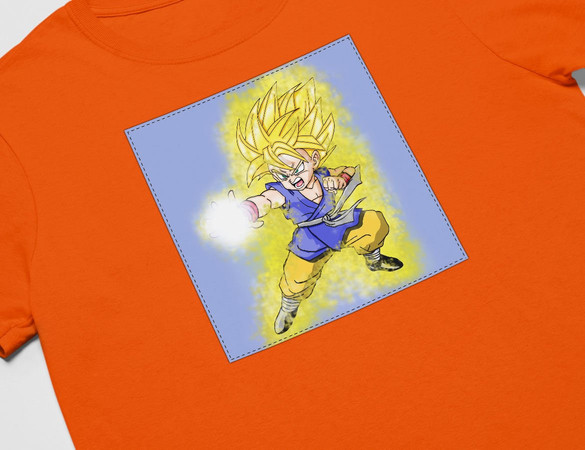 Koszulka z naszywką Dragon Ball 01