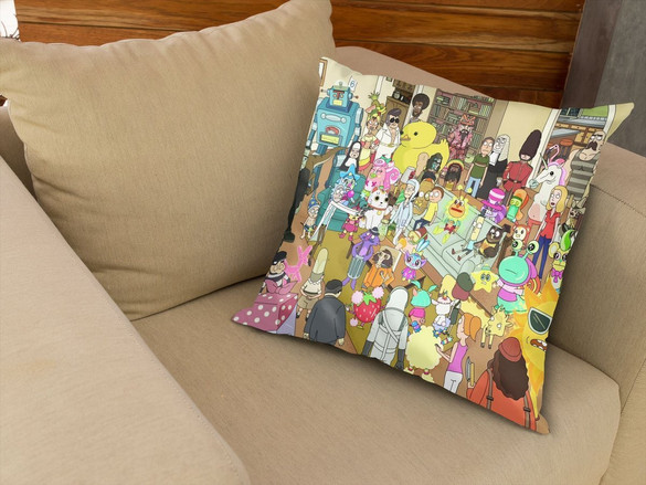 Poduszka Rick and Morty 02