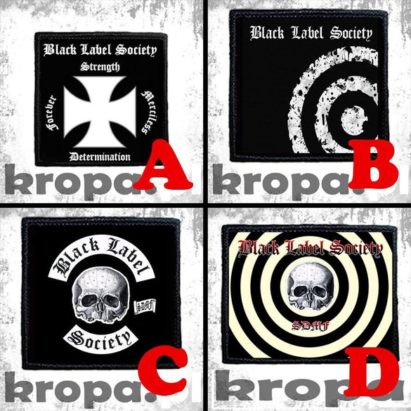 Naszywka BLACK LABEL SOCIETY 8 X 8 cm