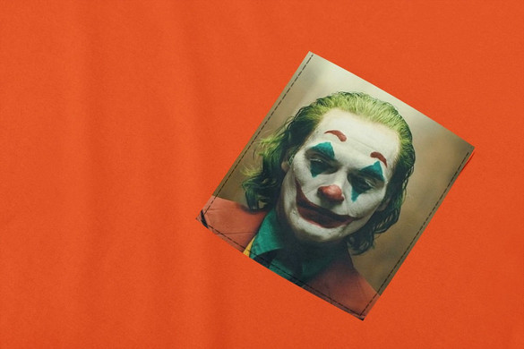 Koszulka z kieszonką JOKER FACE 1
