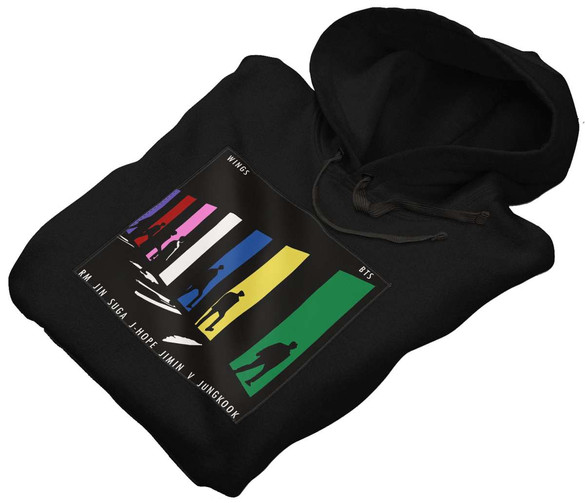 Bluza z naszywką BTS Wings