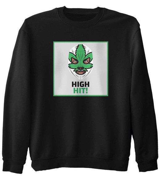 Bluza z naszywką  High hit