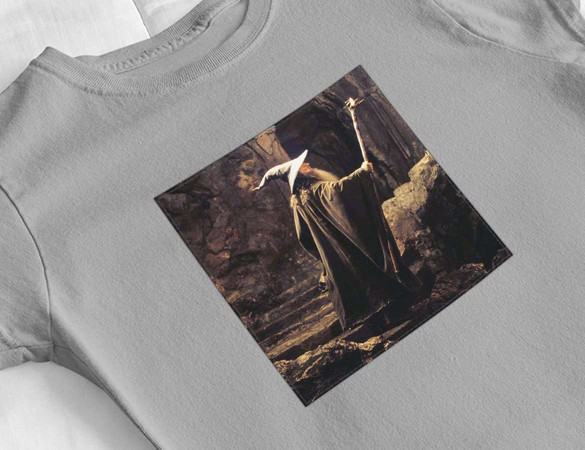 Bluzka damska z naszywką Gandalf 01