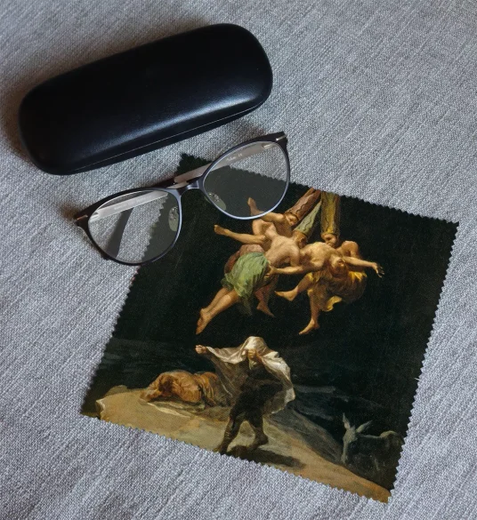 Ściereczka do okularów Lot czarowników Francisco Goya
