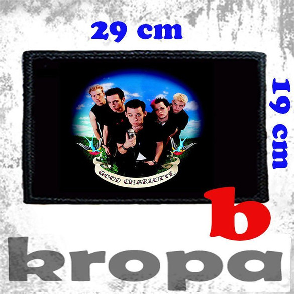 Naszywka duża na ubranie GOOD CHARLOTTE
