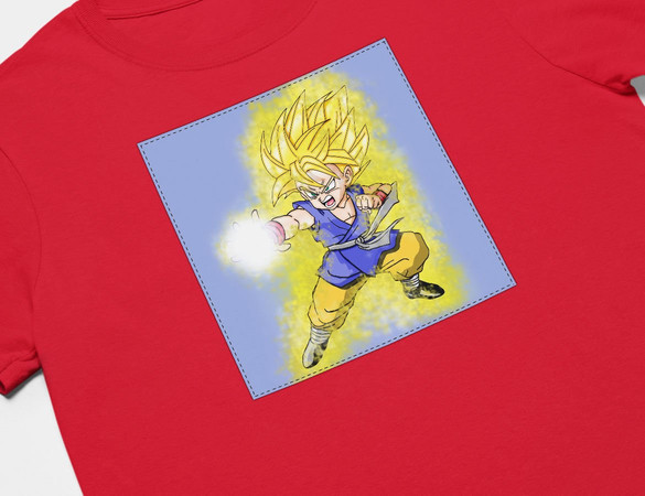 Koszulka z naszywką Dragon Ball 01