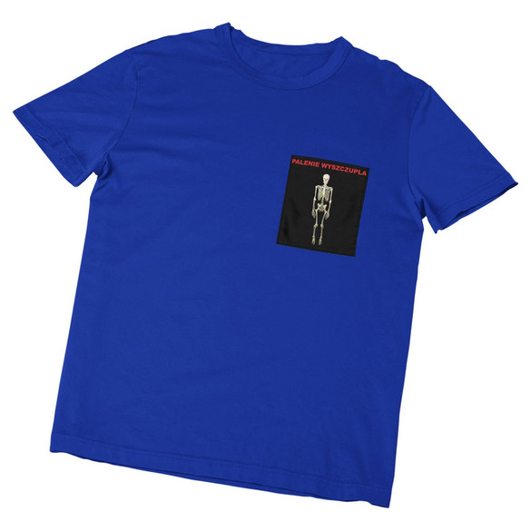 Koszulka z kieszonką Palenie wyszczupla