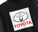 Bluza z naszywką Toyota logo white