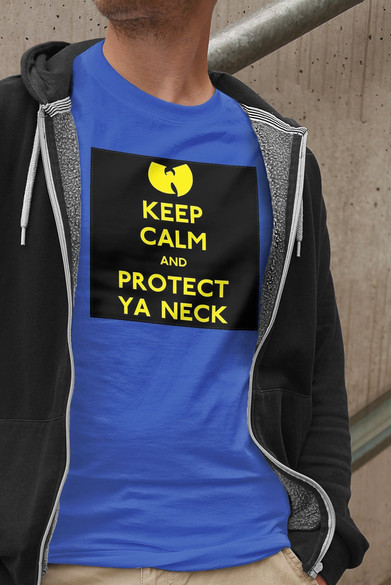 Koszulka z naszywką Wu-Tang Clan Keep Calm