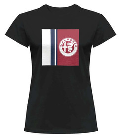 Bluzka damska z naszywką Alfa Romeo 02