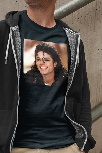 Koszulka z naszywką Michael Jackson 02