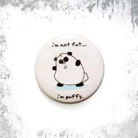 Przypinka I"M NOT FAT..