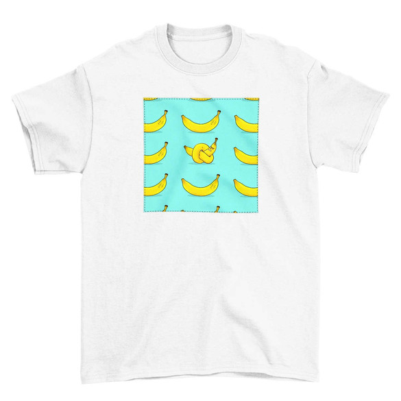 Koszulka z naszywką Banana