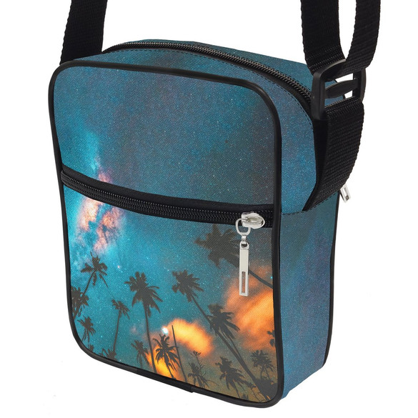Torba Listonoszka PALM TREES MILKY WAY Dodaj Napis